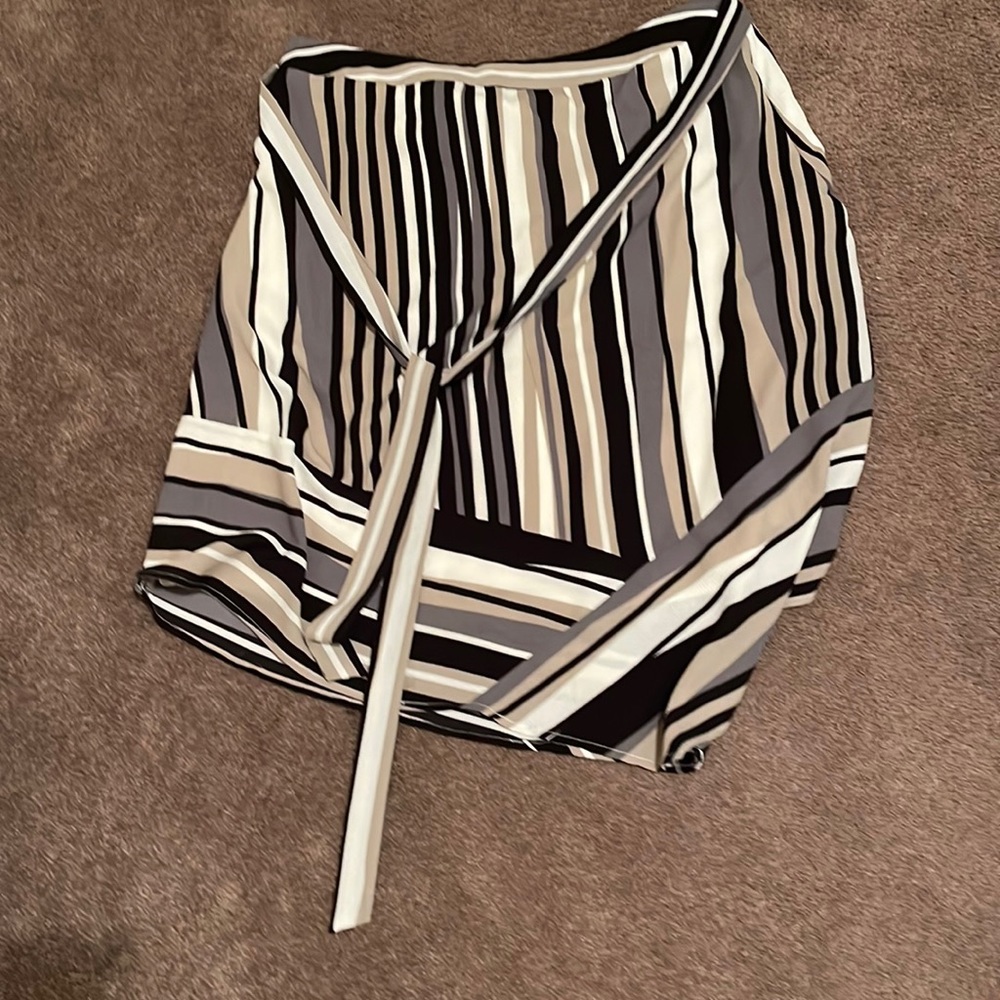 NY collections striped skirt